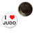 I Love Judo - Fridge Magnet Bottle Opener