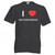 I love Skateboarding - T Shirt