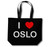 I Love Oslo - Cotton Shopping Bag