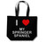 I Love My Springer Spaniel - Cotton Shopping Bag