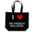 I Love My French Bulldog - Cotton Shopping Bag