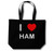 I Love Ham - Cotton Shopping Bag I Love Ham - Cotton Shopping Bag