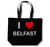 I Love Belfast - Cotton Shopping Bag I Love Belfast - Cotton Shopping Bag