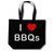 I Love BBQs - Cotton Shopping Bag