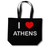 I Love Athens - Cotton Shopping Bag