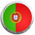 Portugal Flag - Fridge Magnet Memo Clip