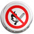 No Naked Flames - Fridge Magnet Memo Clip