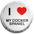I Love My Cocker Spaniel - Fridge Magnet Memo Clip