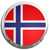 Norway Flag - Fridge Magnet Memo Clip