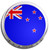 New Zealand Flag - Fridge Magnet Memo Clip