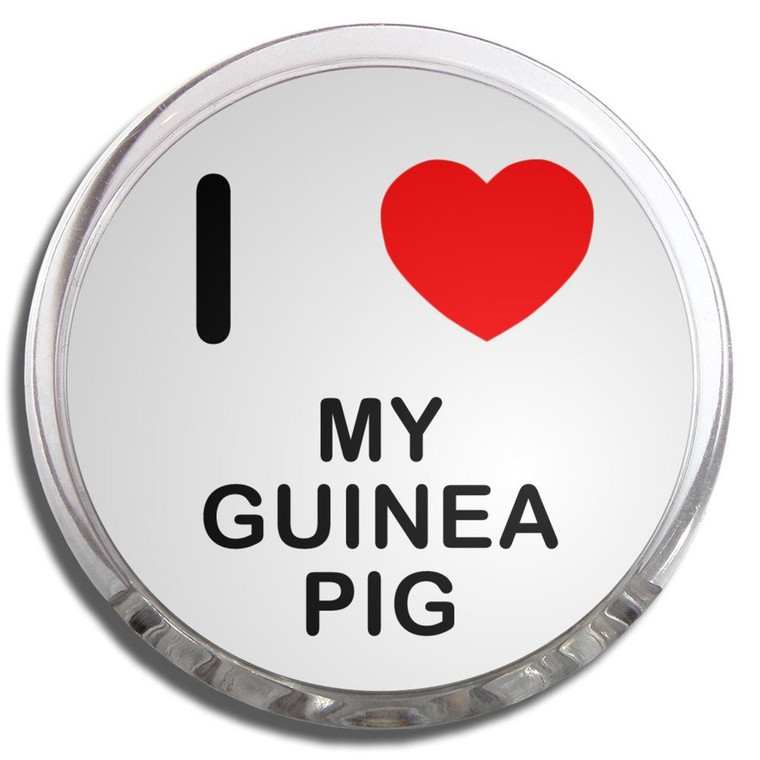 I Love My Guinea Pig - Fridge Magnet Memo Clip