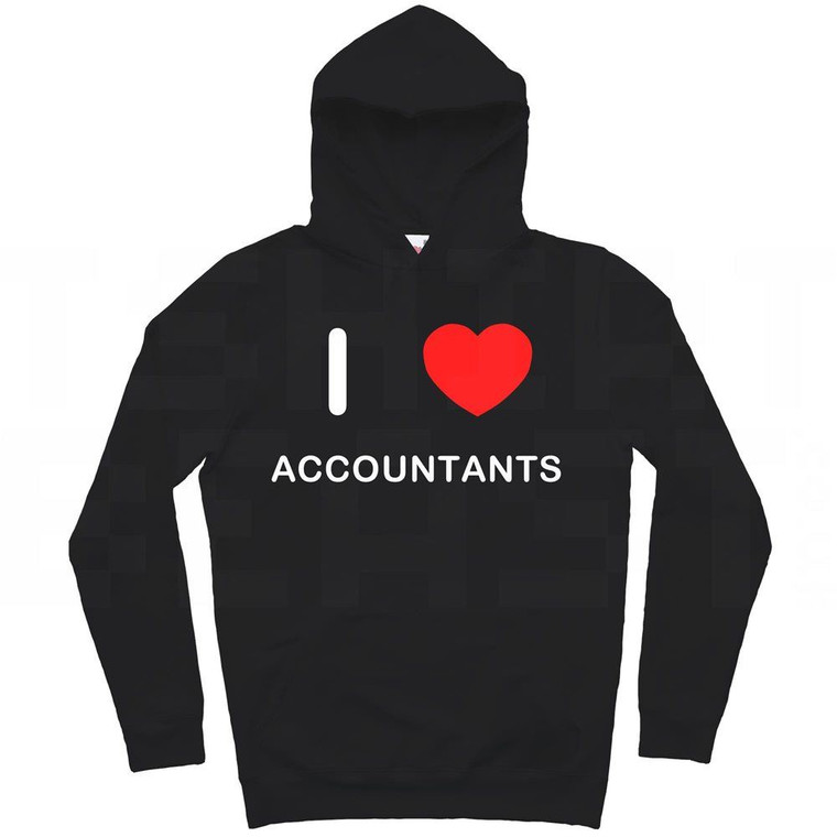 I Love Accountants - Hoodie