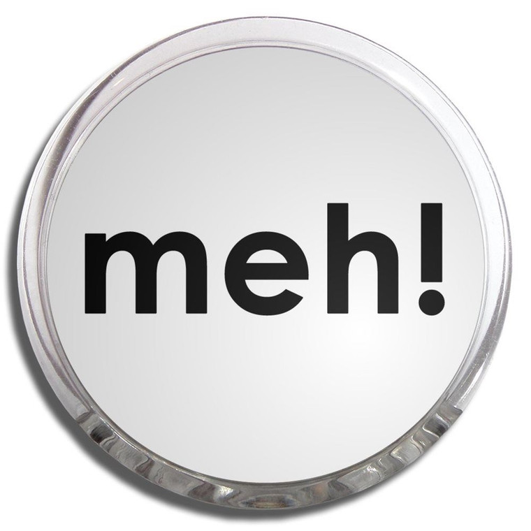 Meh - Fridge Magnet Memo Clip