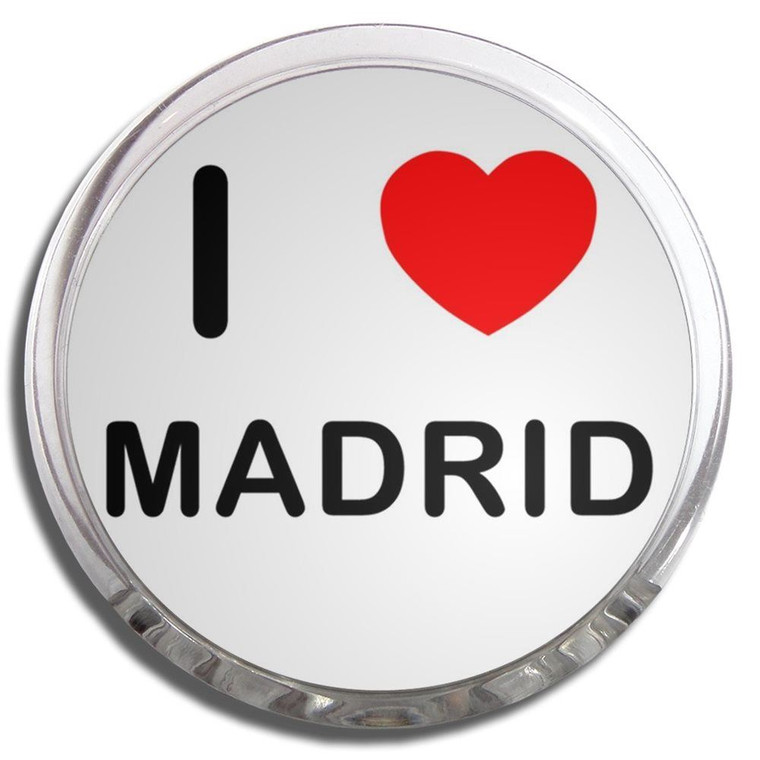 I Love Madrid - Fridge Magnet Memo Clip