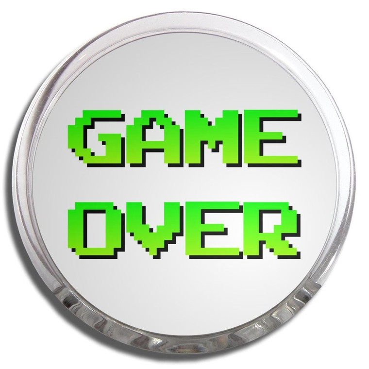 Game Over - Fridge Magnet Memo Clip