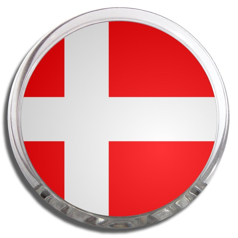 Denmark Flag - Fridge Magnet Memo Clip