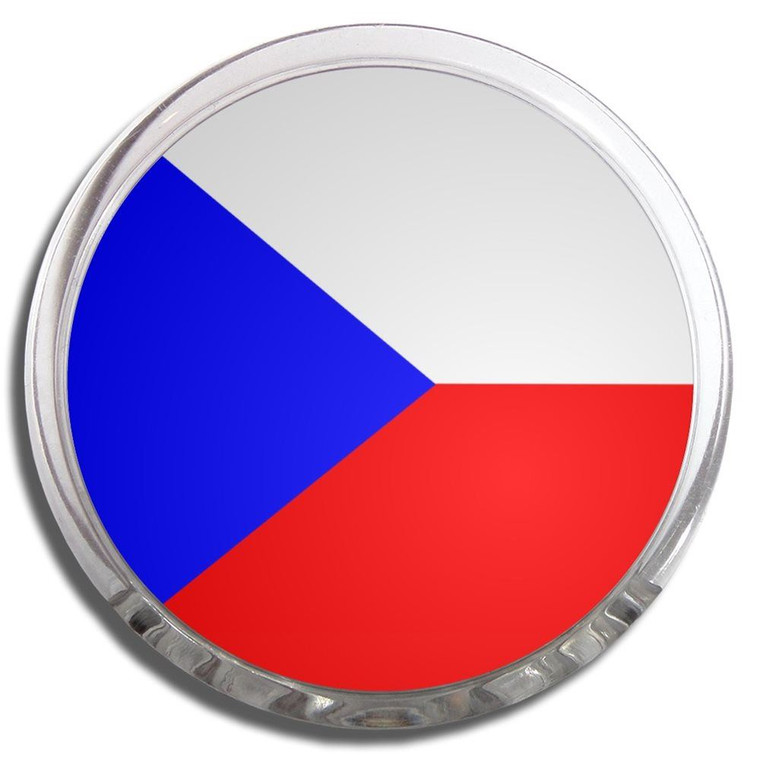 Czech Republic Flag - Fridge Magnet Memo Clip
