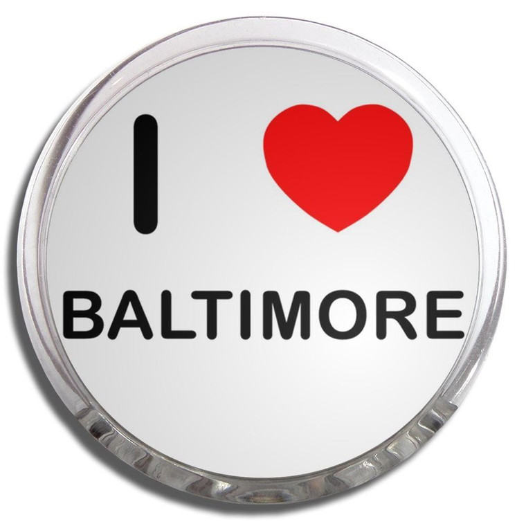 I Love Baltimore - Fridge Magnet Memo Clip
