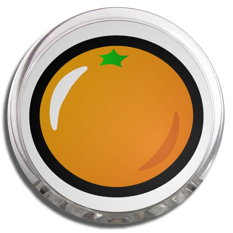 Fruit Machine Orange - Fridge Magnet Memo Clip