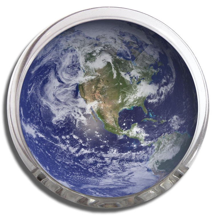 Earth - Fridge Magnet Memo Clip