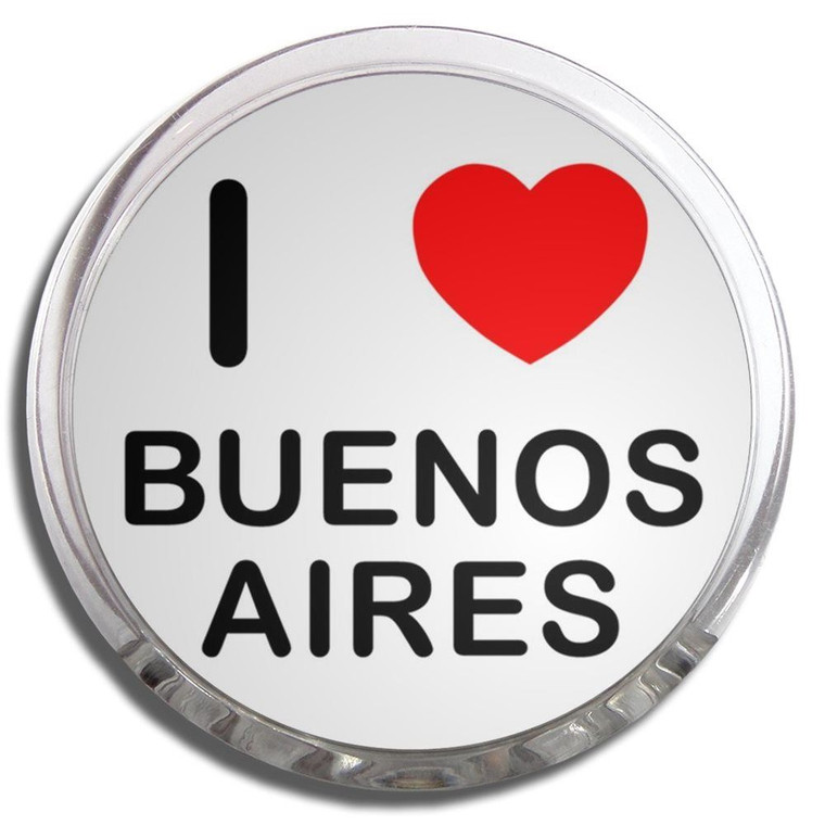 I Love Buenos Aires - Fridge Magnet Memo Clip