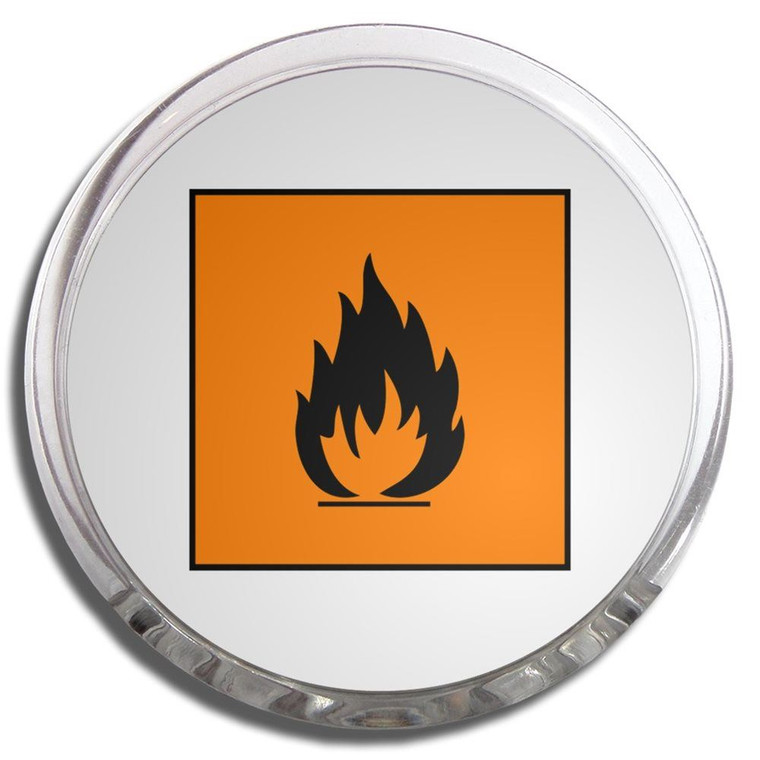 Flammable - Fridge Magnet Memo Clip