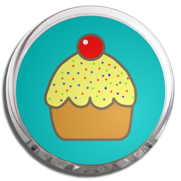 Cupcake - Fridge Magnet Memo Clip