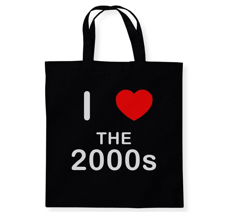 I Love The 2000's - Cotton Tote Bag