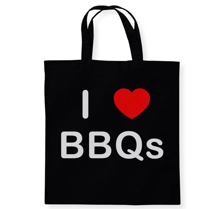 I Love BBQs - Cotton Tote Bag