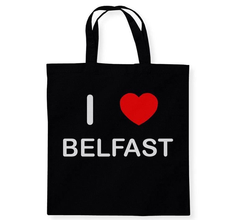 I Love Belfast - Cotton Tote Bag