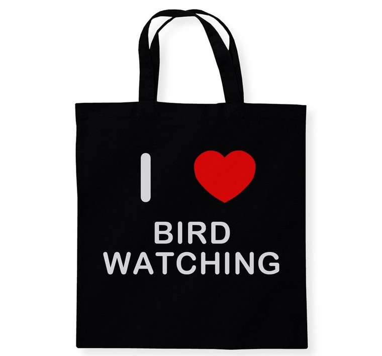 I Love Bird Watching - Cotton Tote Bag