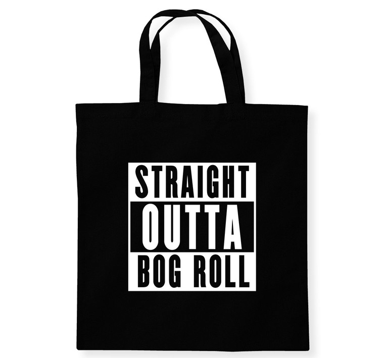 Straight Outta Bog Roll - Cotton Tote Bag