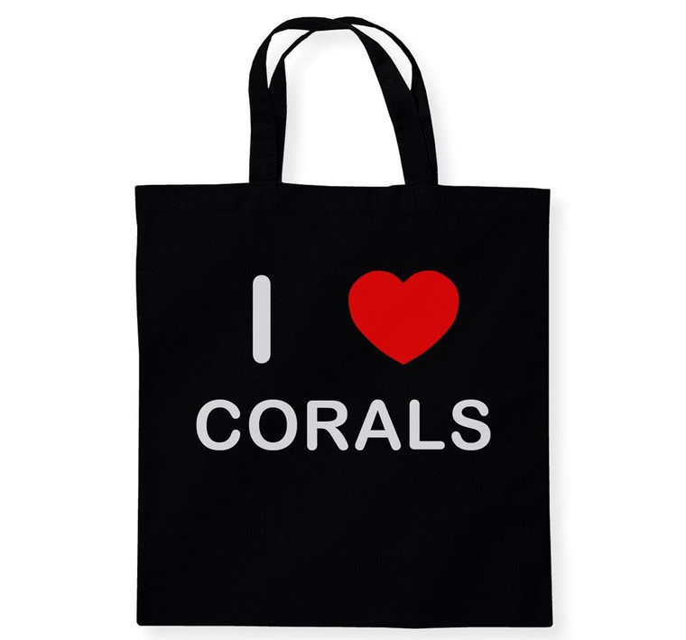 I Love Corals - Cotton Tote Bag