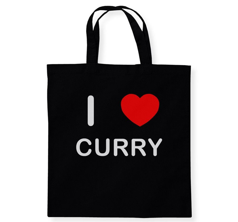 I Love Curry - Cotton Tote Bag