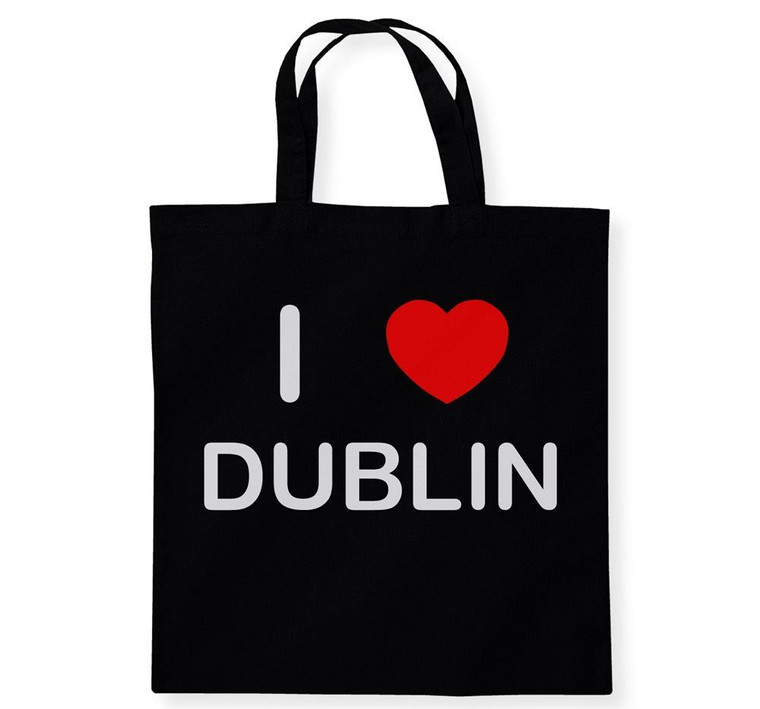 I Love Dublin - Cotton Tote Bag