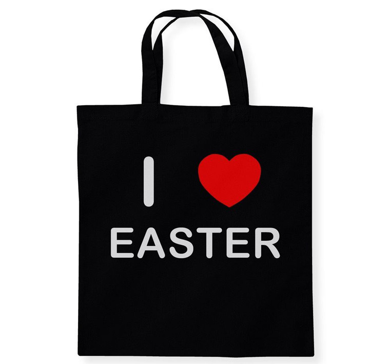 I Love Easter - Cotton Tote Bag
