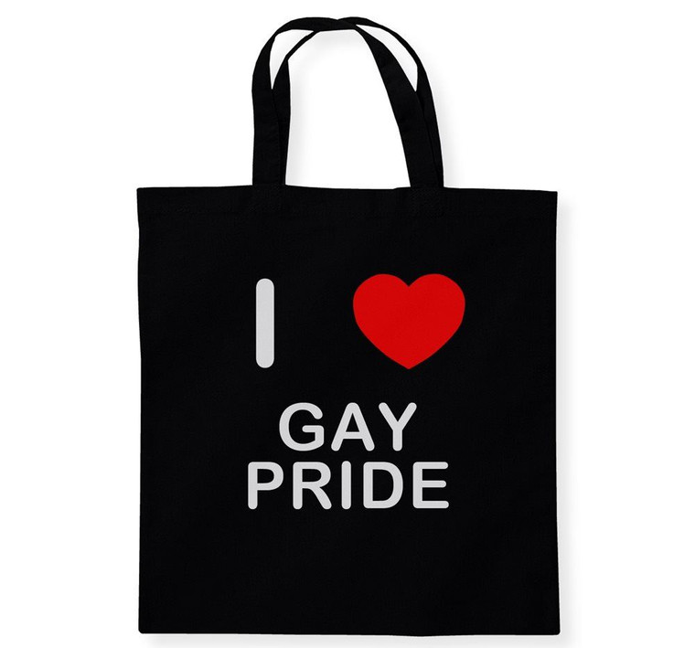 I Love Gay Pride - Cotton Tote Bag