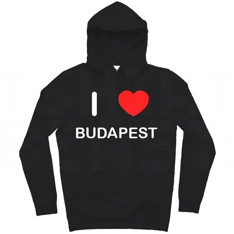 I Love Budapest - Hoodie