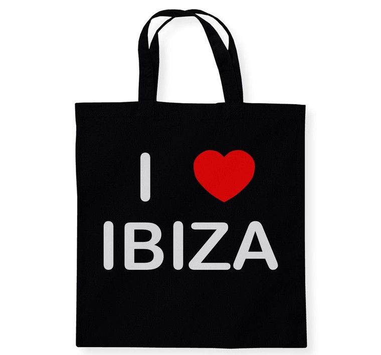I Love Ibiza - Cotton Tote Bag