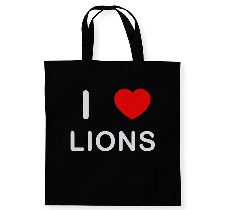 I Love Lions - Cotton Tote Bag
