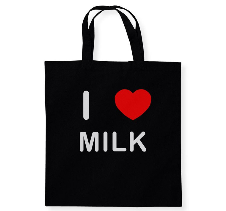 I Love Milk - Cotton Tote Bag I Love Milk - Cotton Tote Bag
