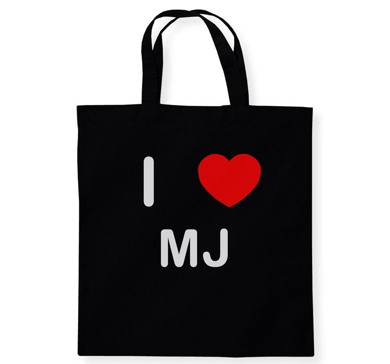 I Love MJ - Cotton Tote Bag
