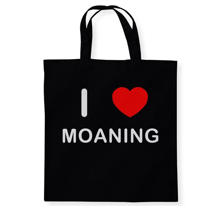 I Love Moaning - Cotton Tote Bag