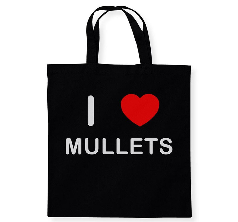 I Love Mullets - Cotton Tote Bag