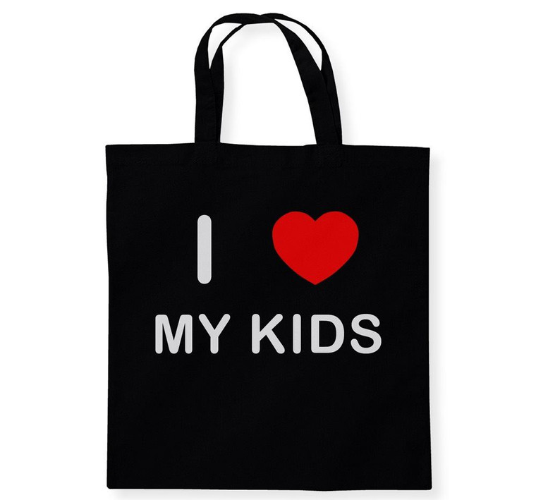 I Love My Kids - Cotton Tote Bag