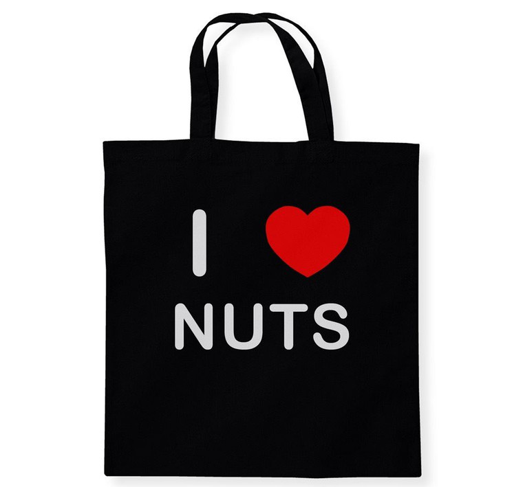 I Love Nuts - Cotton Tote Bag