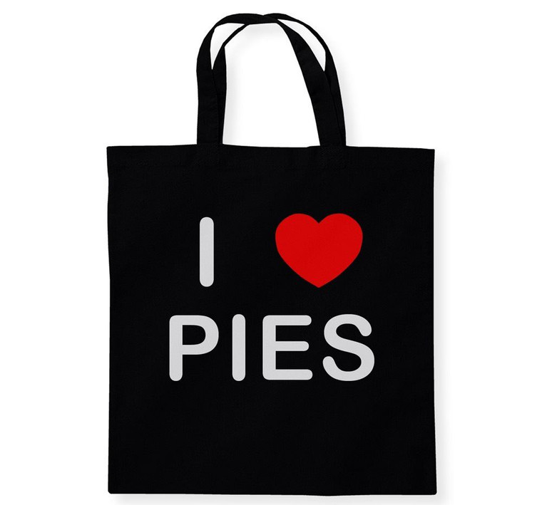 I Love Pies - Cotton Tote Bag