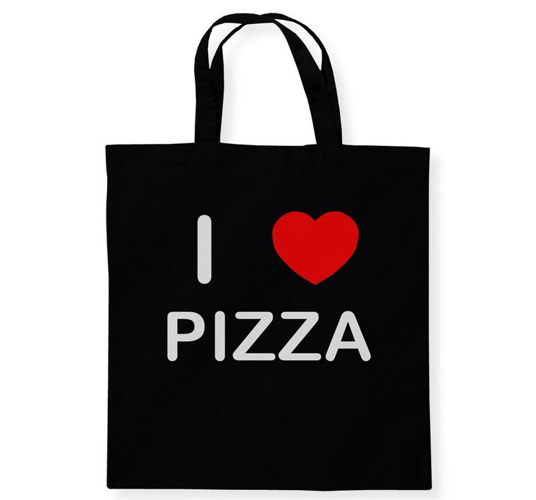 I Love Pizza - Cotton Tote Bag
