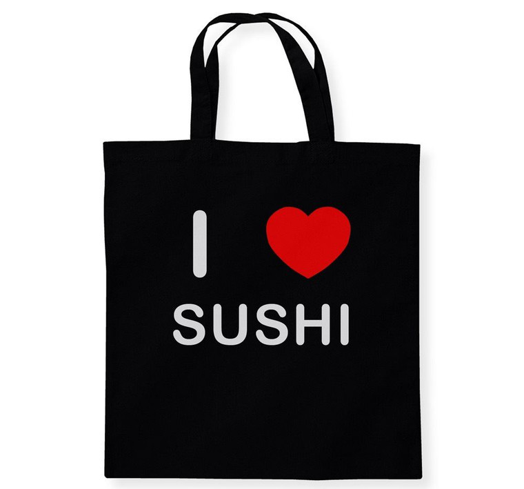 I Love Sushi - Cotton Tote Bag