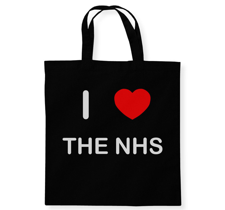 I Love The NHS - Cotton Tote Bag